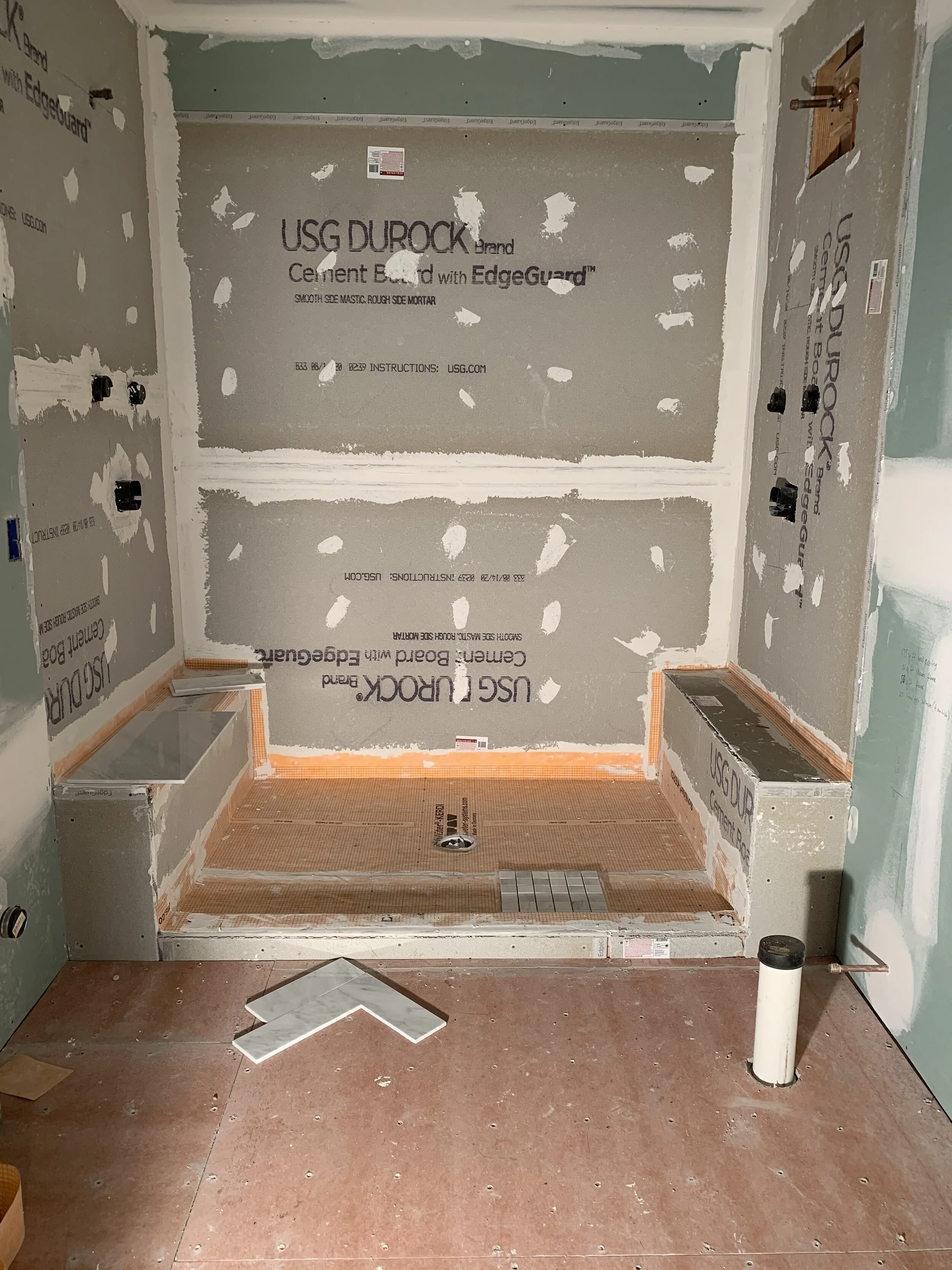 Bathroom Renovation Rough In